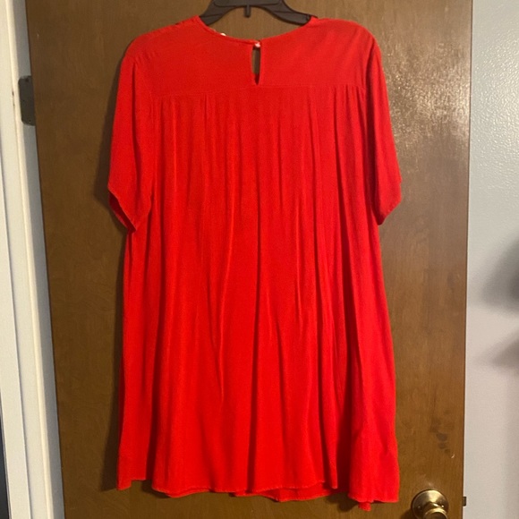 Altar’d State Red Embroidered Mini Dress - Picture 2 of 3